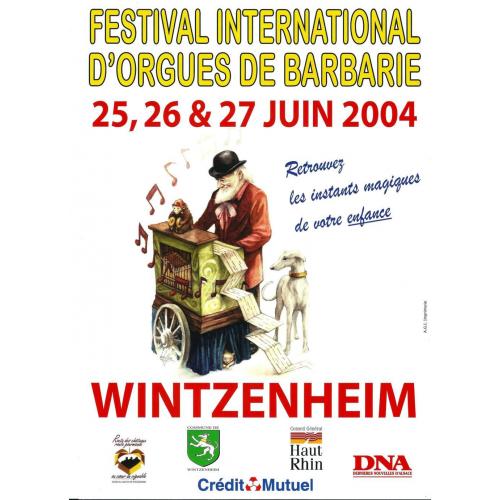 5ème Festival International d'Orgues de Barbarie - 2004
